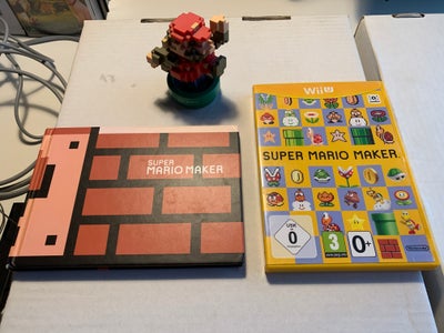 Super Mario Maker spil, art book og Amiibo, Nintendo Wii U, puzzle, Jeg kan godt huske, da jeg købte