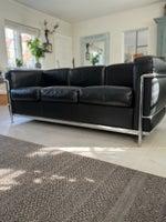 Le Corbusier, LC2/3 sort læder, Sofa