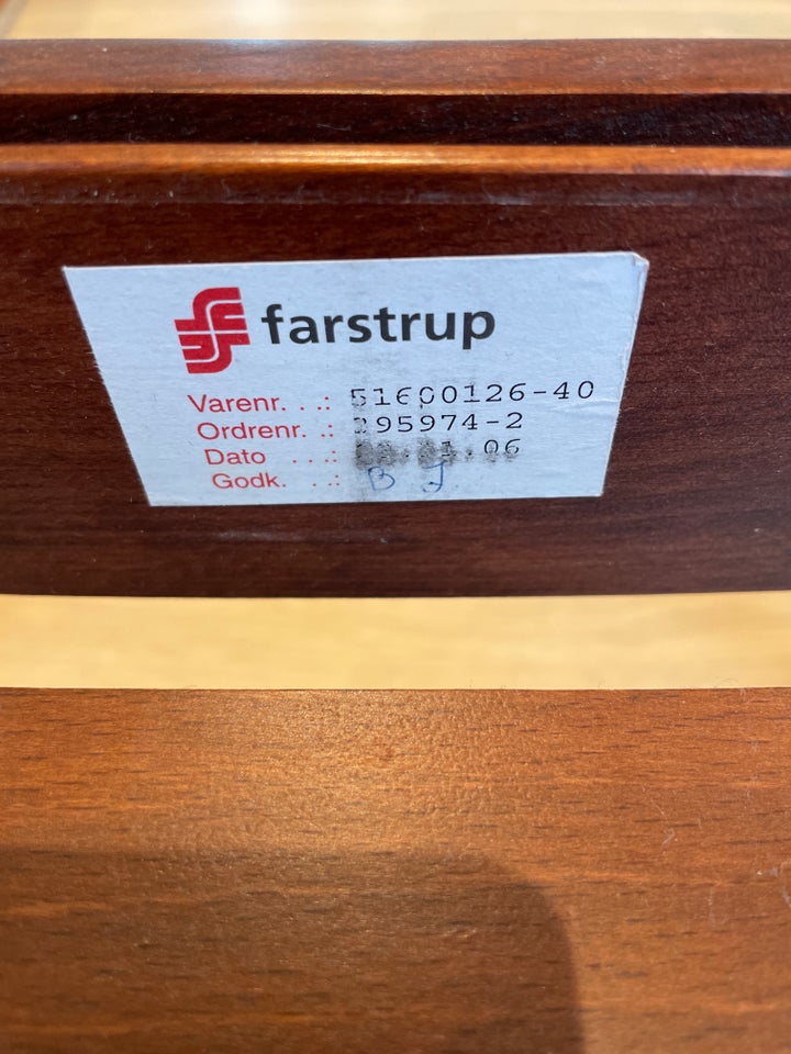 Læderlænestol, læder, Farstrup