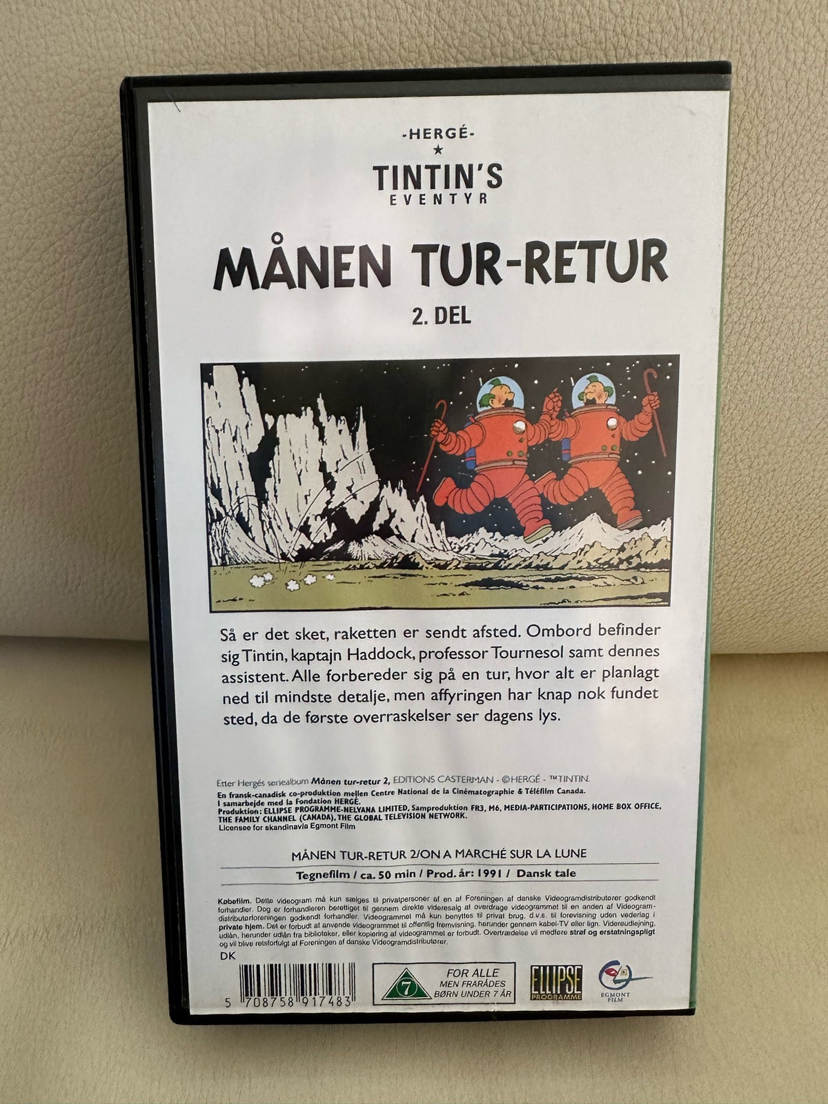 Tegnefilm, Tintin månen tur-retur 2. del