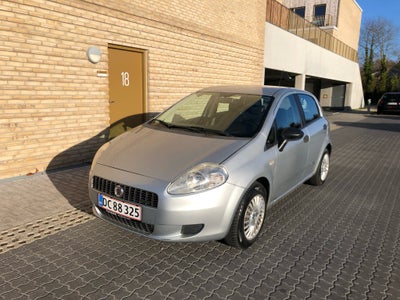 Fiat Punto, 1,2 Active, Benzin, 2007, km 105000, nysynet, 5-dørs, Fiat Grande Punto 1.2 2007, sølvme