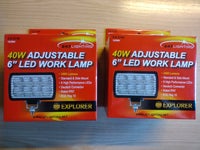 LED arbejdslygter 40W