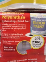 polyurethan, 20 liter, grå