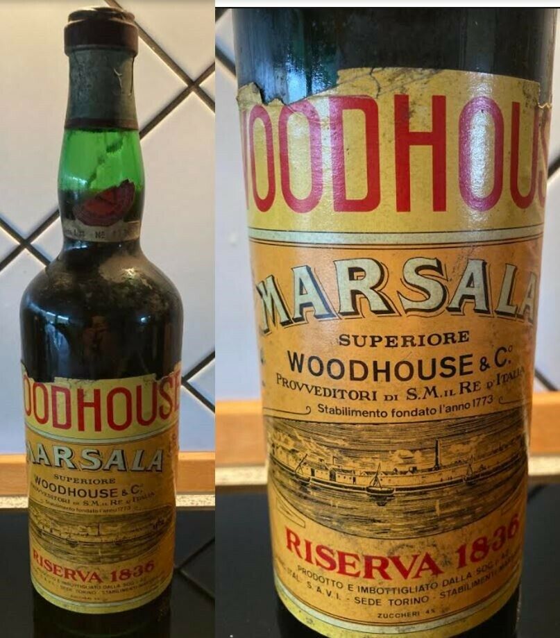 Vin og spiritus, Woodhouse Marsala Superiore Riserva 1836