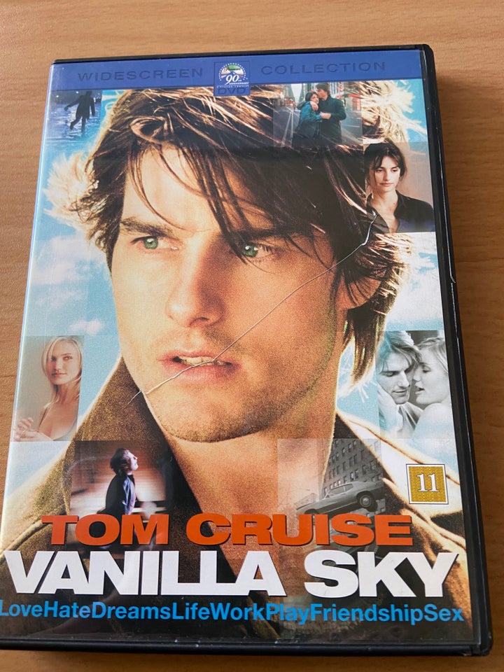 Vanilla Sky, DVD, thriller