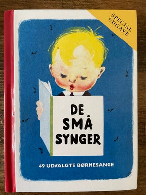 De små synger, Specialudgave, Indbundet
Bogen er med de kendte illustrationer af Bitte Böcher og med