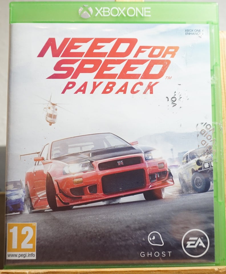 Need For Speed Payback Xbox One dba K b og Salg af Nyt og