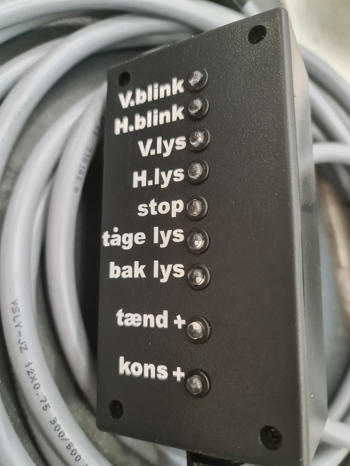 Andet biltilbehør, Trailer stik tester