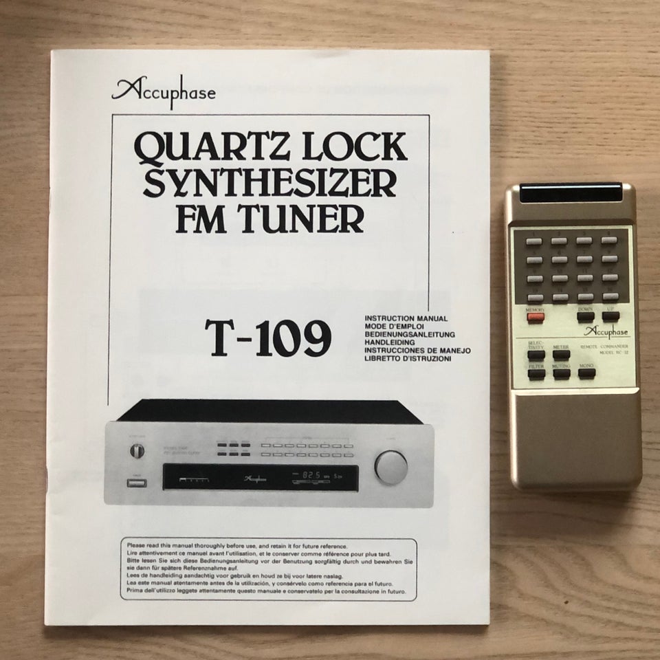 Tuner, Accuphase, T-109