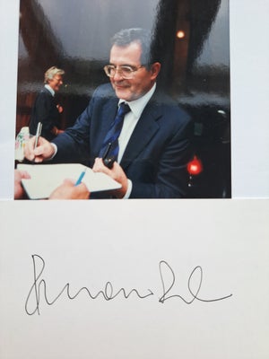 Autografer, Roman Prodi, Som nævnt 