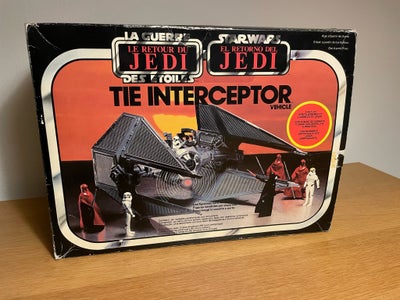 Star Wars Tie Interceptor, Kenner, Star Wars Tie Interceptor med boks og manual.