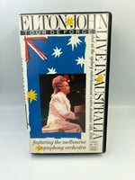 Musikfilm, Elton John - 6 x VHS , instruktør Elton John