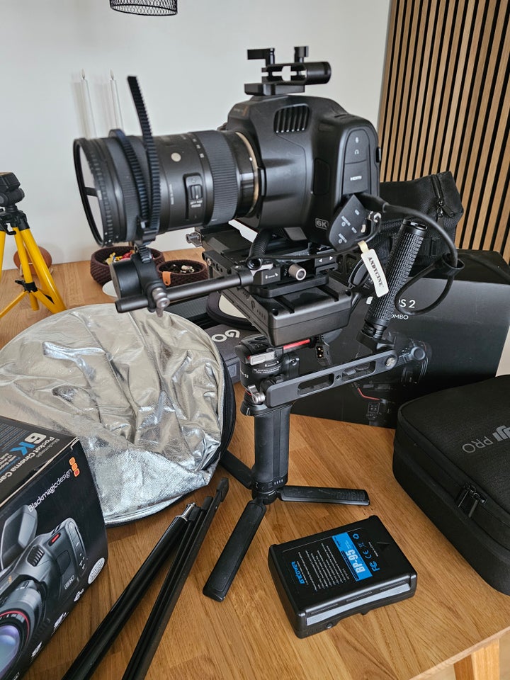 Dji rs2 store blackmagic pocket 6k