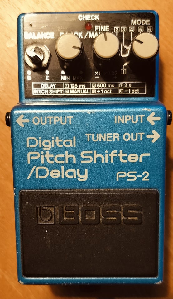 Pitch Shifter/Delay, Boss PS-2