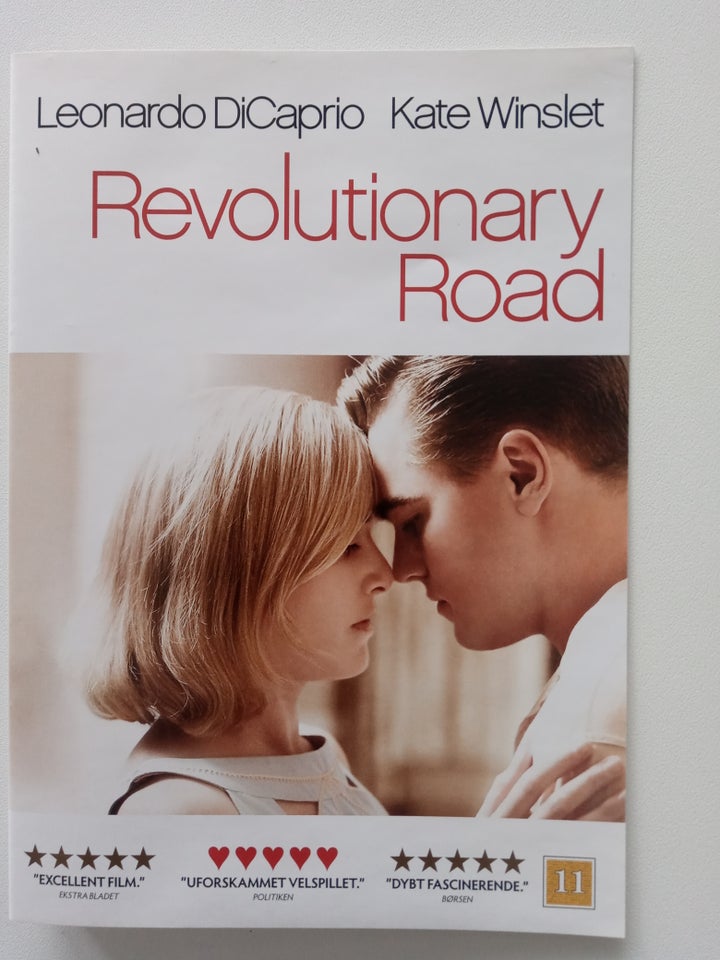 Revolutionary Road, DVD, drama