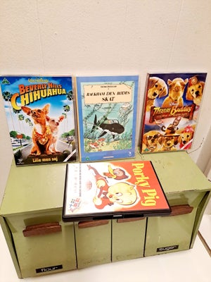 Film, DVD, tegnefilm, Tegnefilm  . Dvd . Tintin . Disney film . 4 skønne dvd'er kr 10,- stk. Se fler