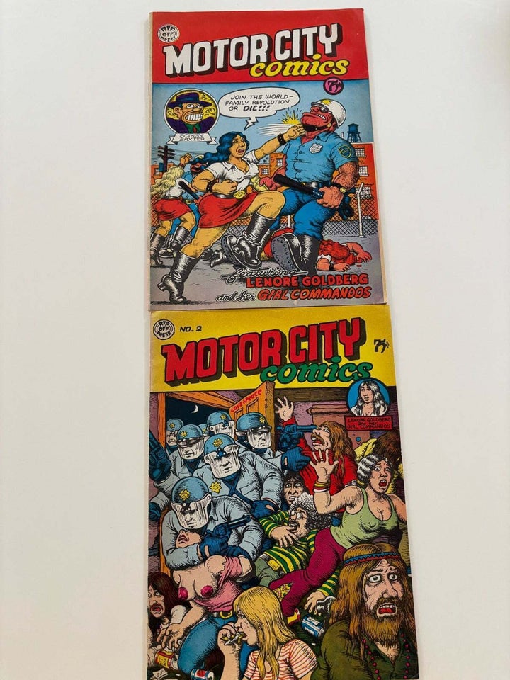 Skipper Skræk og Motor city comics 1-2, Segars og Crump, Blad