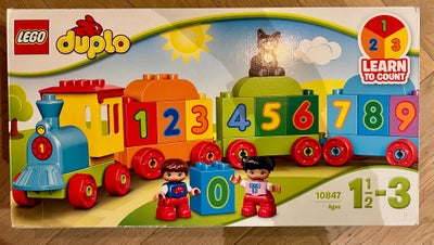 Lego Duplo, TOG MED TAL (10847), 
Tog med tal er en farverig introduktion til tal og det at tælle. D