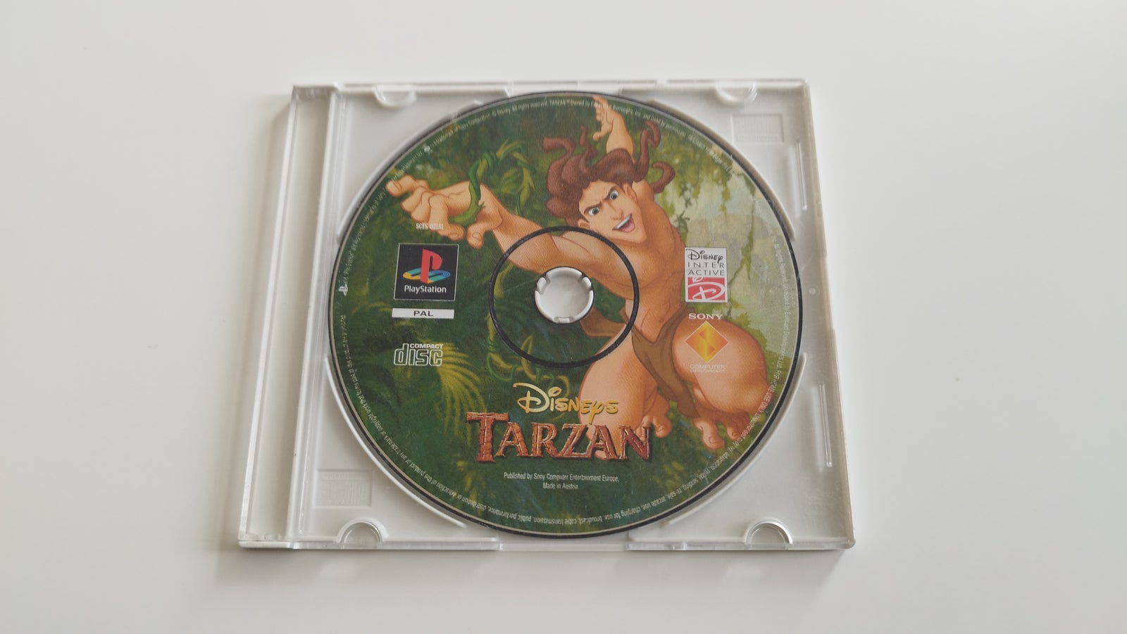 Tarzan - PS1 spil / PlayStation 1 spil, PS