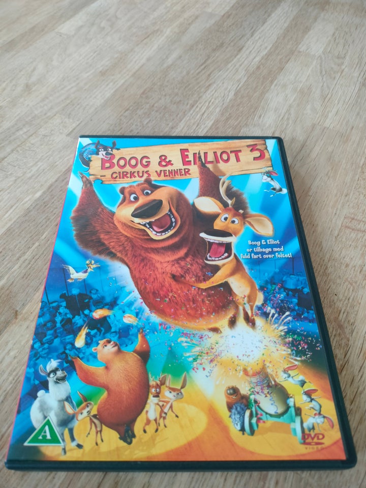 Boog & Elliot 3 – Cirkus Venner, instruktør Cody Cameron, DVD