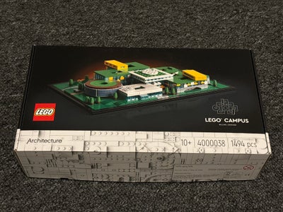 Lego Architecture, 4000038  LEGO Campus, Sjælden og begrænset udgave.
Sættet er nyt og ubrugt.