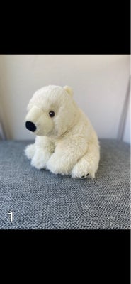 Isbjørne bamse , Trygfonden, Sælger denne isbjørnebamse, udleveres til børn inder hospitalsinlæggels
