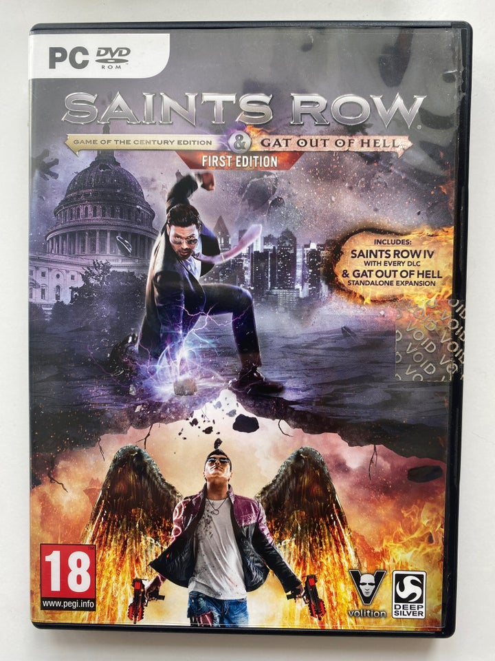 Saints row game of the century editon til pc action dba.dk