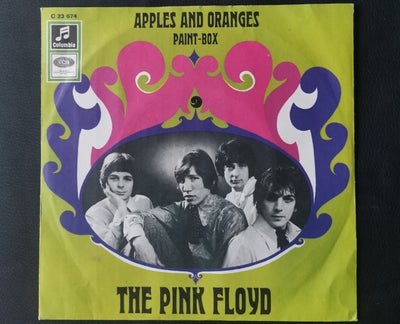 Single, The Pink Floyd, Apples And Oranges, Rock, Super sjældent samlerobjekt, i top stand, original