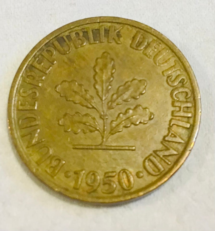 Vesteuropa, mønter, 10 Pfennig