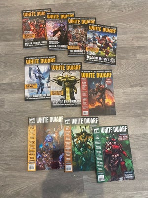 White Dwarf , Magasin, Pr. Stk. 60 kr.

Nærmest i perfekt stand.

Warhammer - White dwarf

September