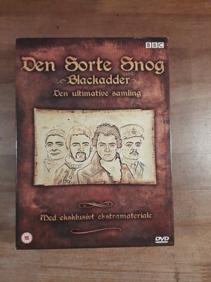 Den Sorte Snog / Blackadder Den ultimative samling, DVD, komedie, ... fra BBC og alle fire sæsoner. 