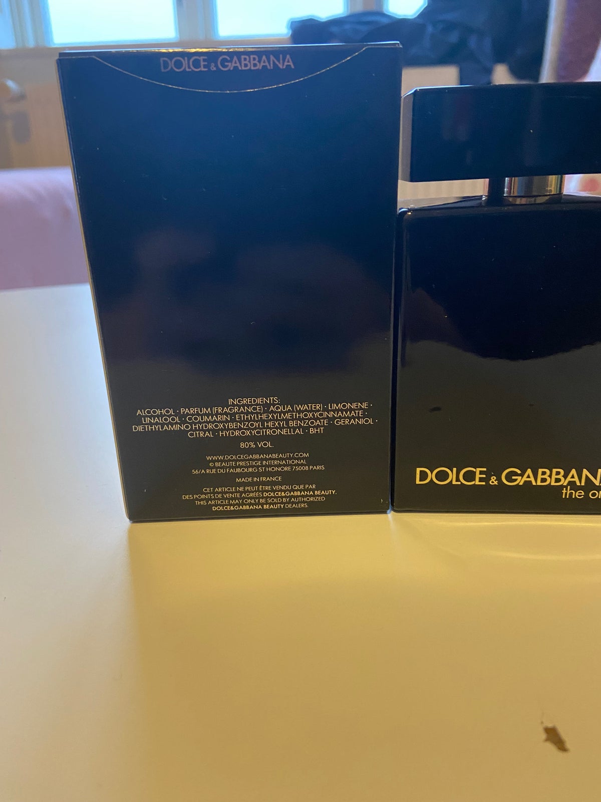 Eau de parfum, Dolce Gabbana The One eau de Parfum Intense,