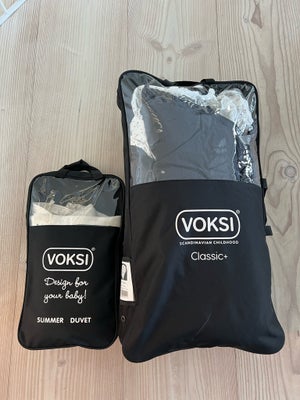 Kørepose, Voksi classic Kørepose, Voksi, Voksi uld + bomuld sommerdyne.
Lækker Voksi ??
Voksi Classi