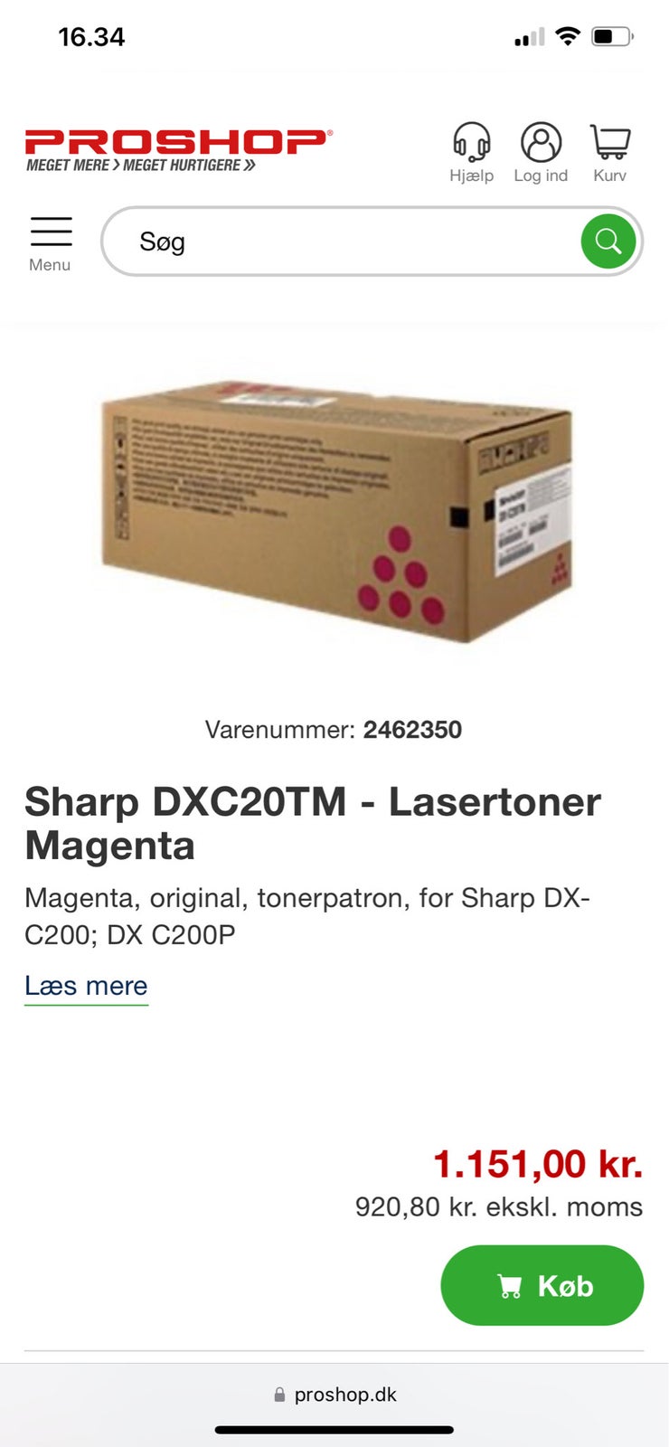 SHARP Lasertoner