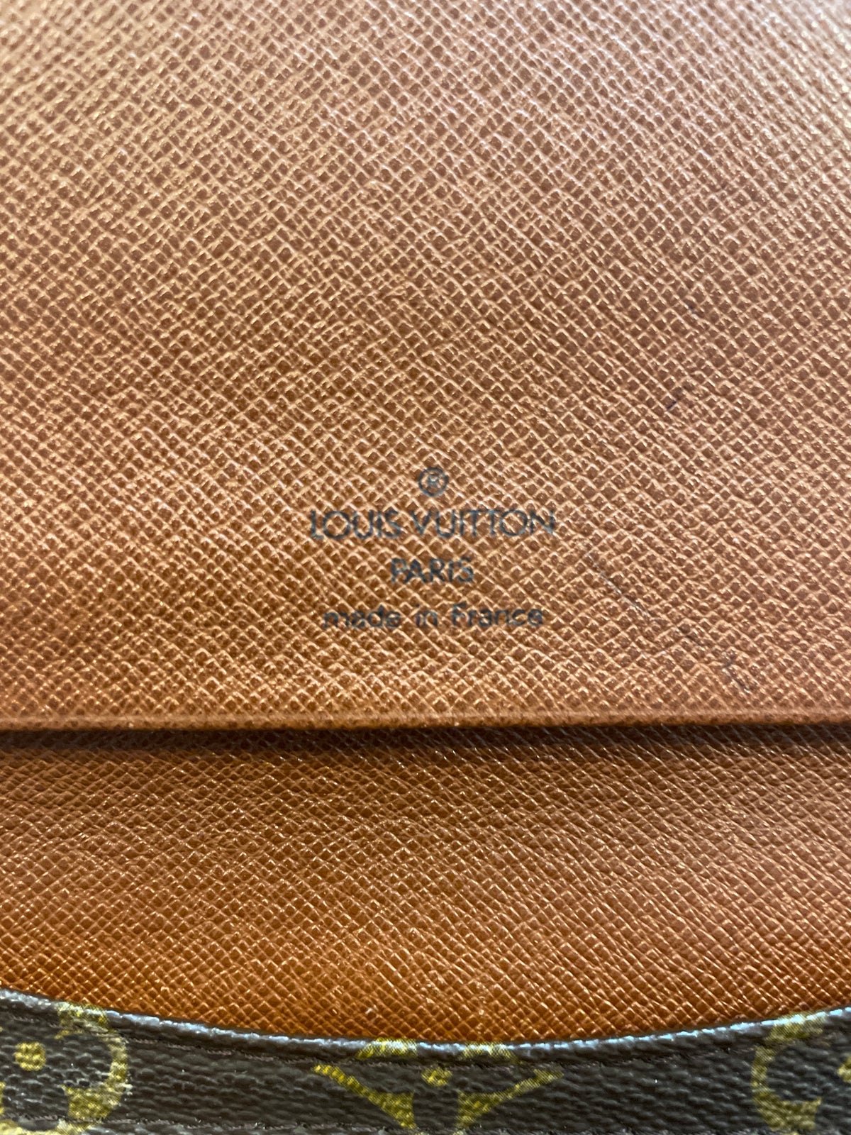 Clutch, Louis Vuitton, læder