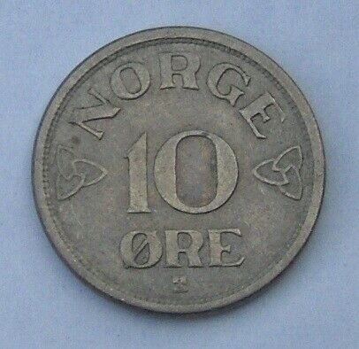 Skandinavien, mønter, 10 Øre