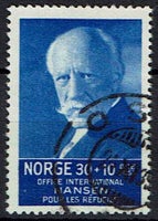 Norge, stemplet, postfrimærke