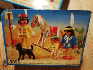 Famille indiens - Playmobil Far West 3396