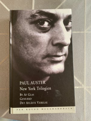 New York Trilogien, Paul Auster, genre: roman, Som ny. God bog!