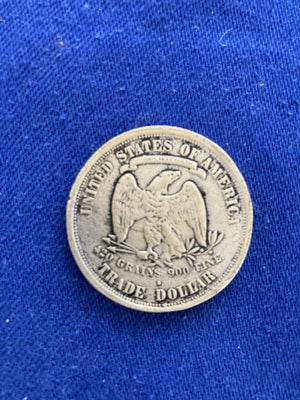 Amerika, mønter, Trade Dollar, 1876, Trade dollar 1876 San Francisco Mint. 
