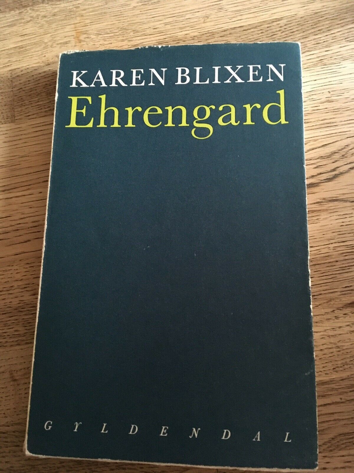 Ehrengard - Karen Blixen