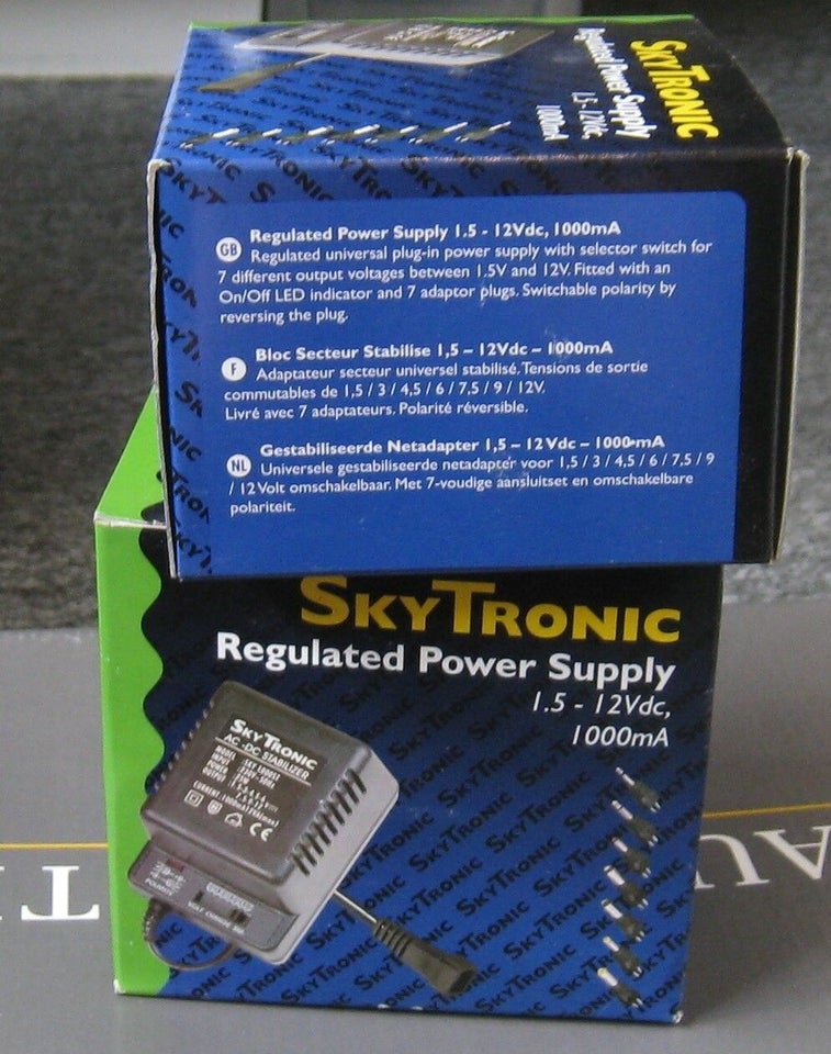 Strømforsyning, Skytronic 1000mA