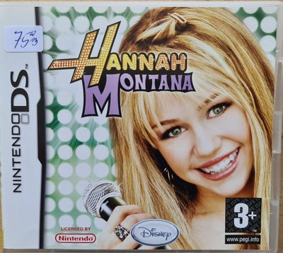 Jeg sælger Nintendo DS Disney: Hannah Montana, Nintendo DS, Jeg sælger Nintendo DS Disney: Hannah Mo
