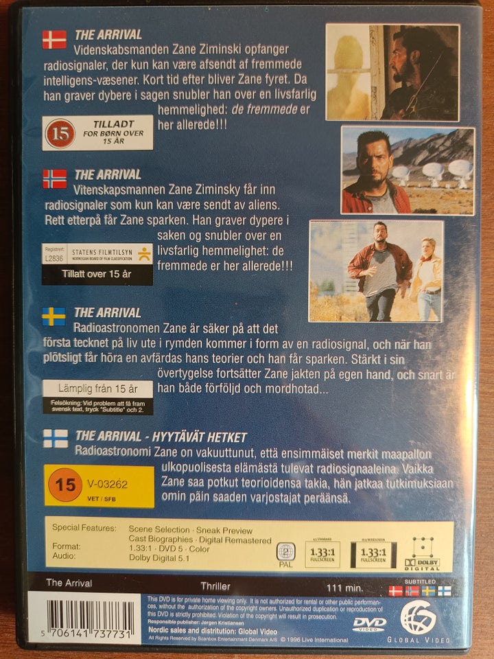 DVD, thriller