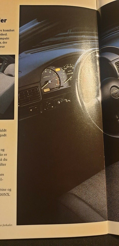 Brochure, Nissan 100NX