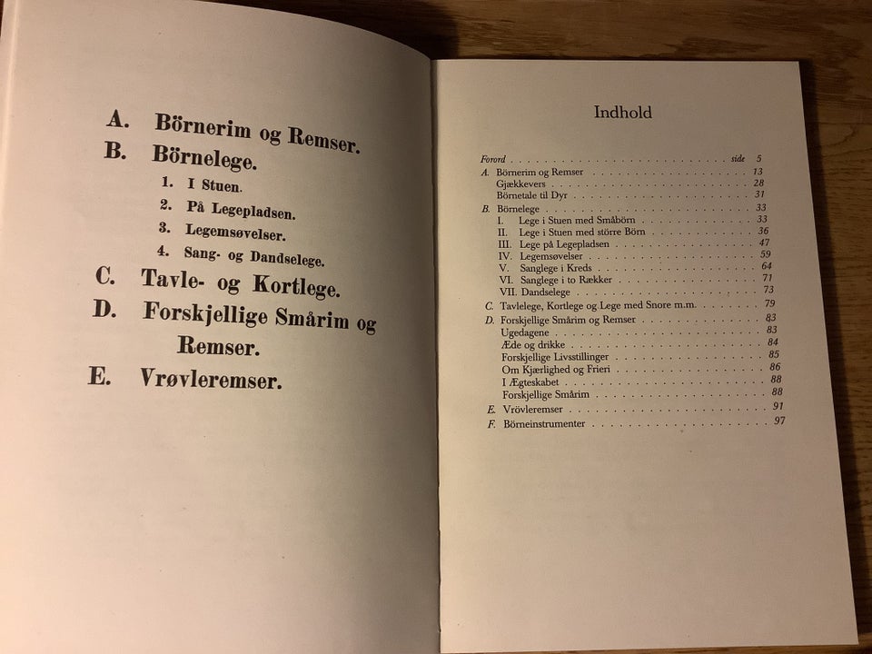 Börnerim, remser og lege, Ewald Tang Kristensen/Jens