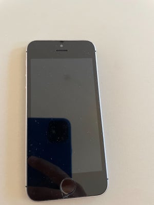 iPhone SE 1. generation, 16 GB, model A1723, space gray.

Virker optimalt, også batteri.

HOME-knap 