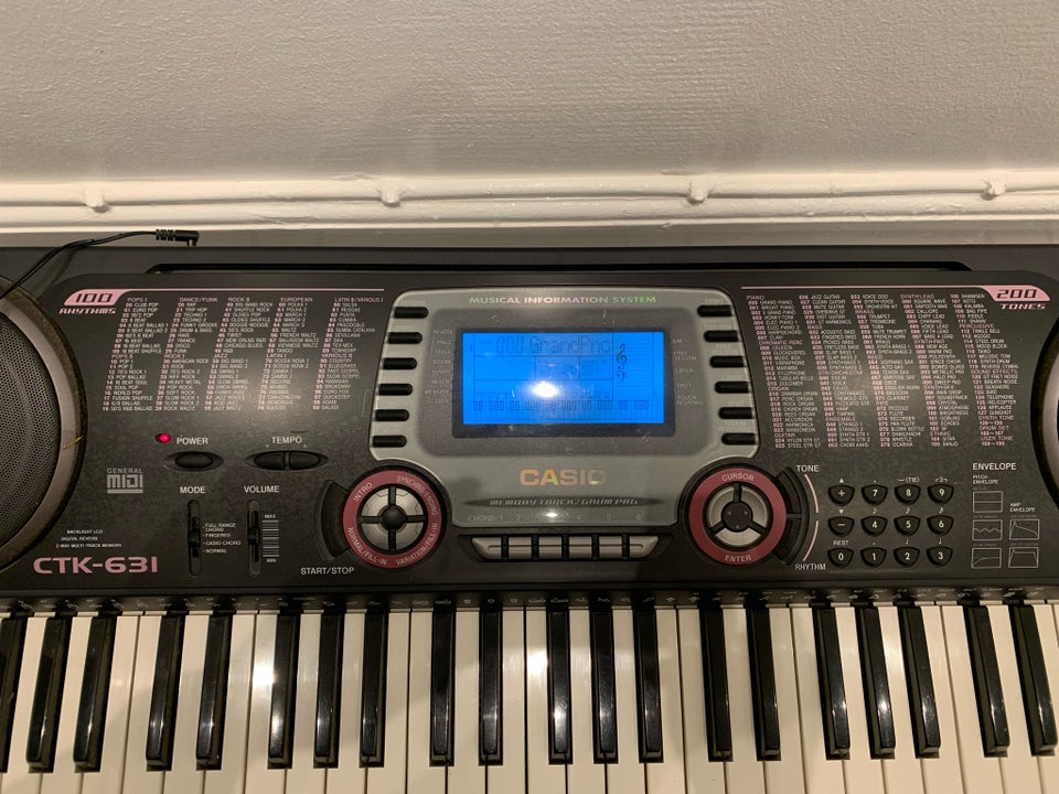 Casio ctk 631 best sale