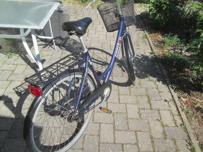 Damecykel,  Everton, 51 cm stel, 7 gear, stelnr. VBK140092U, med basta cykellås (1 nøgle), cykelkurv