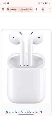 trådløse hovedtelefoner, Apple, Gen 2, Perfekt, Sælger de her lækker AirPods gen 2 er kun blivet bru